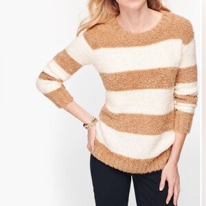NWOT Talbots Ultra Plush Stripe Sweater